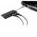 4-Port Powered USB Hub 2.0 (Black)
